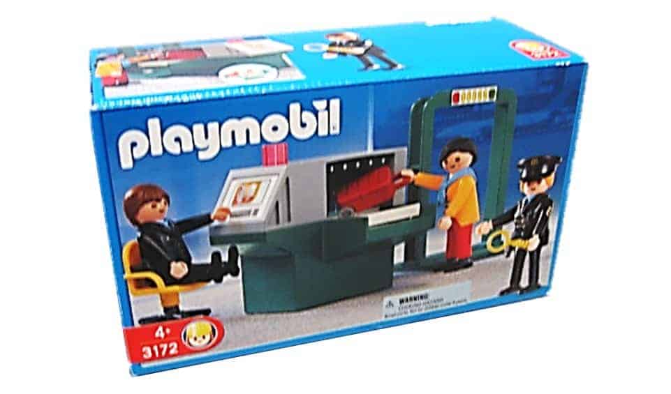 Airline Screening Playset Playmobil Box 01