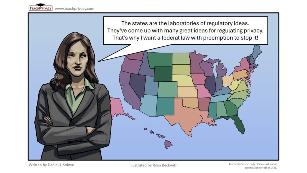 State Privacy Law Cartoon